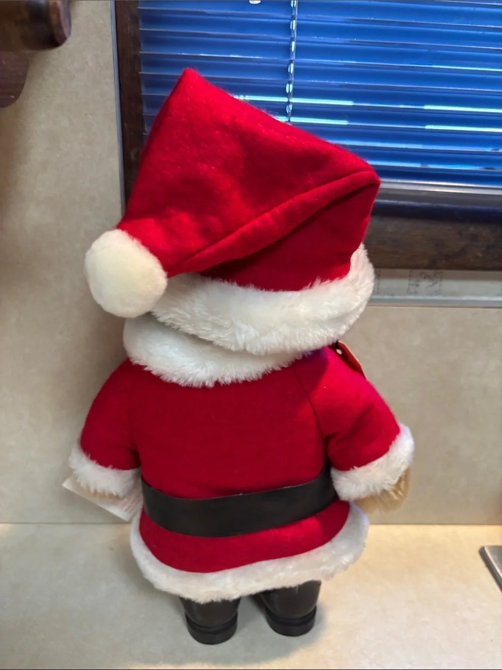 Vintage Plush Paddington Bear 1986 Santa Clause Eden Toys Tag (1975) Mint 15